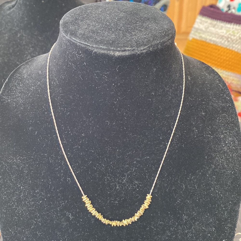 Precious pebbles necklace
